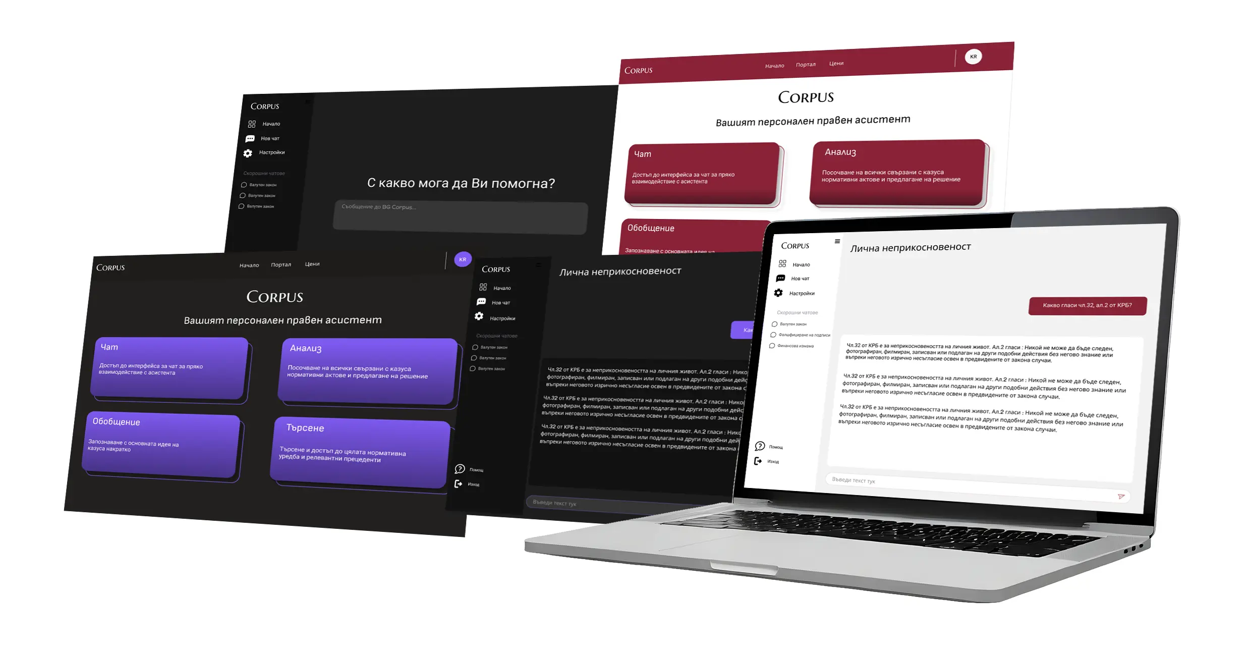 BGCorpus AI Legal Assistant